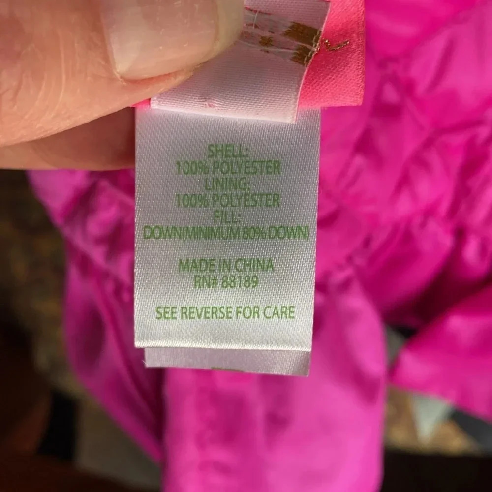 Lilly Pulitzer Girls Melanie Reversible Vest size large - Picture 4 of 12